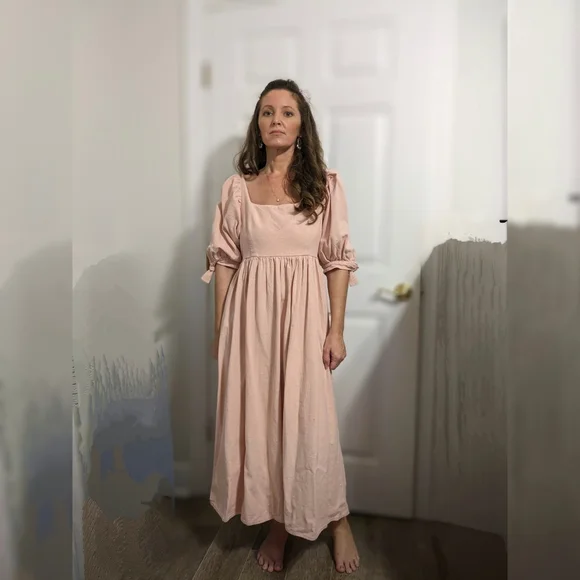 Dresses | 10 Percent Linen Cottage Core Dress | Poshmark Dresses | 10 Percent Linen Cottage Core Dress | Poshmark